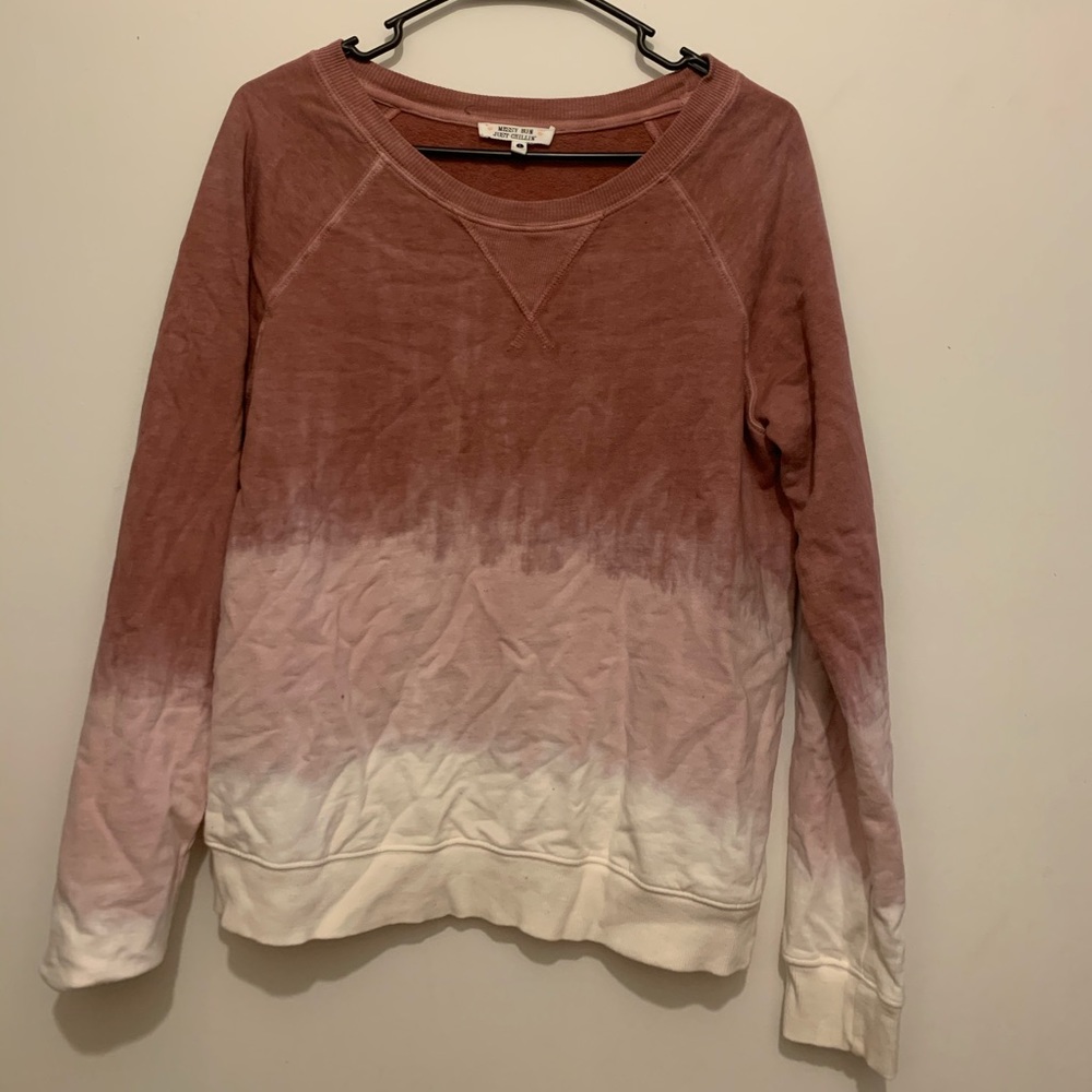 Pink Gradient Sweater